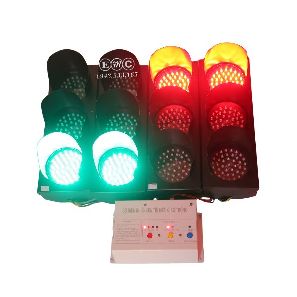 Đèn xanh vàng đỏ 3xD100