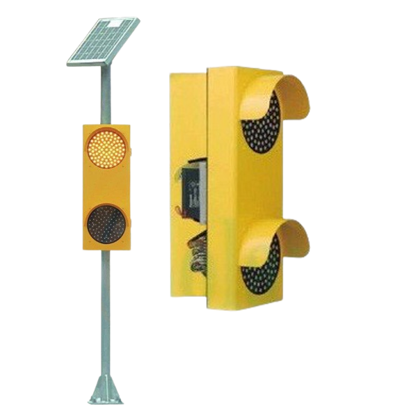 Alternative view of Đèn chớp vàng NLMT 2xD200