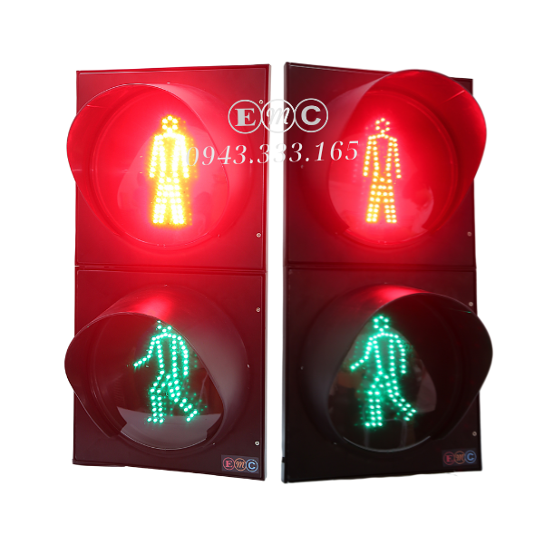 Đèn đi bộ xanh đỏ 72 Led 2xD300